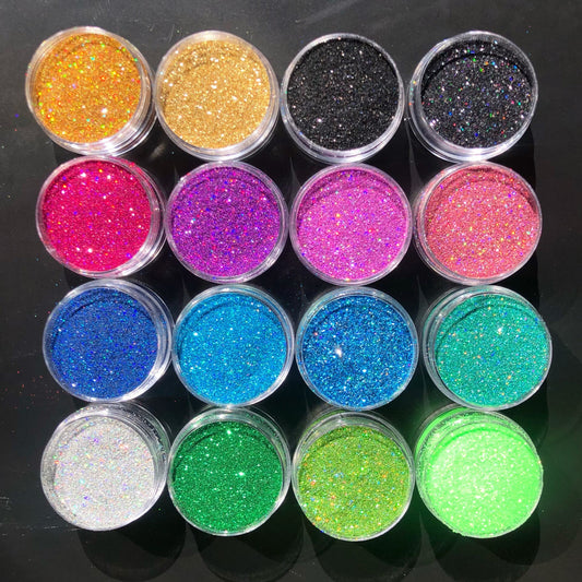 Glitter Pot 10g Pink Blue Gold Silver Green Black Festival Resin Craft Arts Crafts Designs Sparkle Shine Personlise Glitter Pot