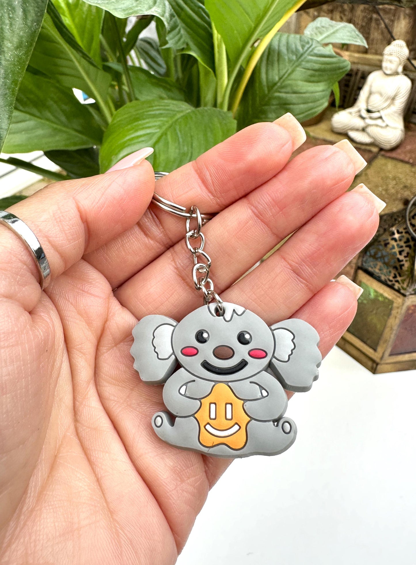 Koala Bear Keyring Charms For Keys Bag Pendant