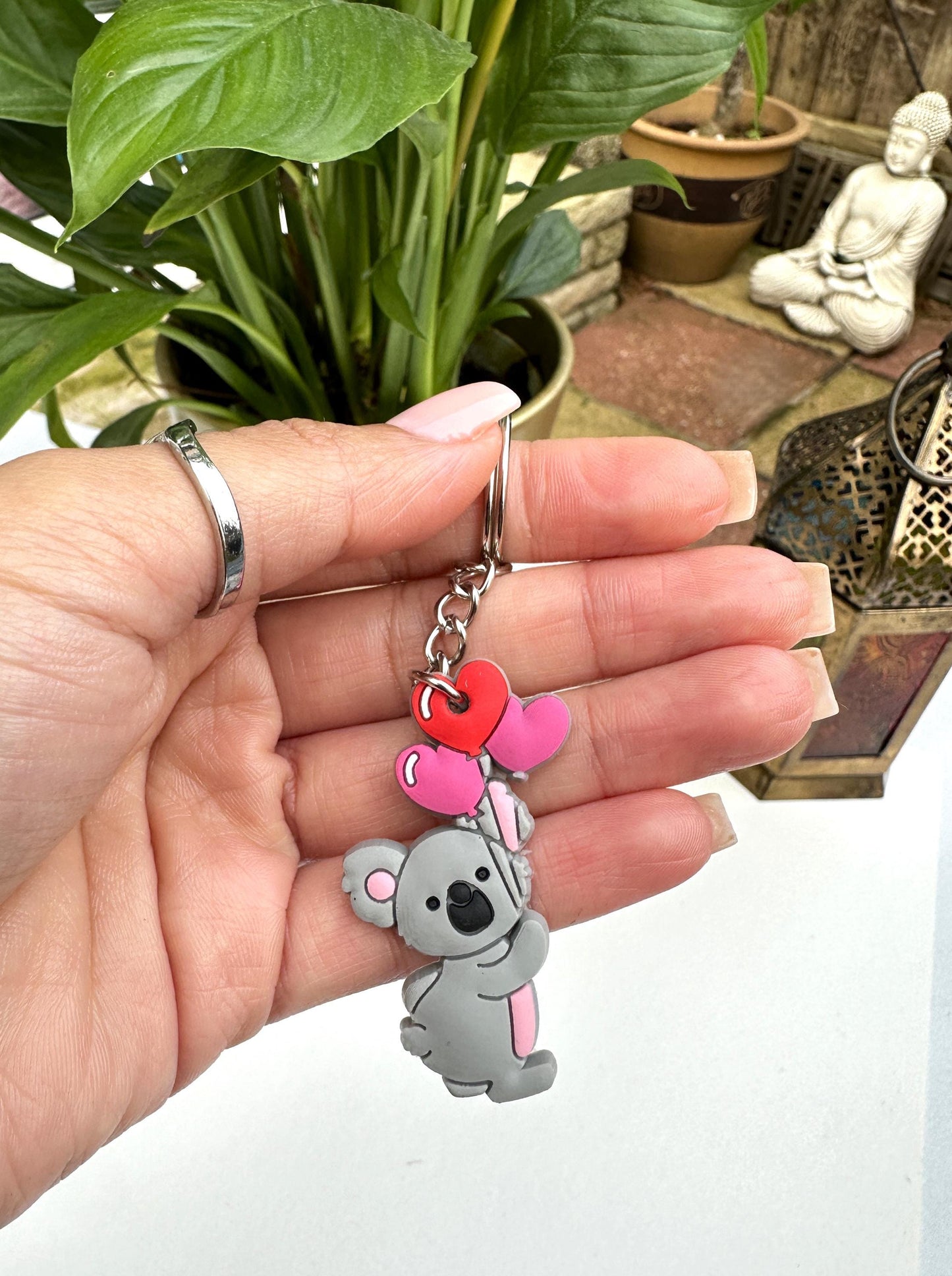 Koala Bear Keyring Charms For Keys Bag Pendant