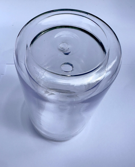 x3 DIY Snowglobe Tumbler with Pre Drilled Holes 16oz Tumbler Fillable for Personalised Handmade DTF Vinyl Designs Gift