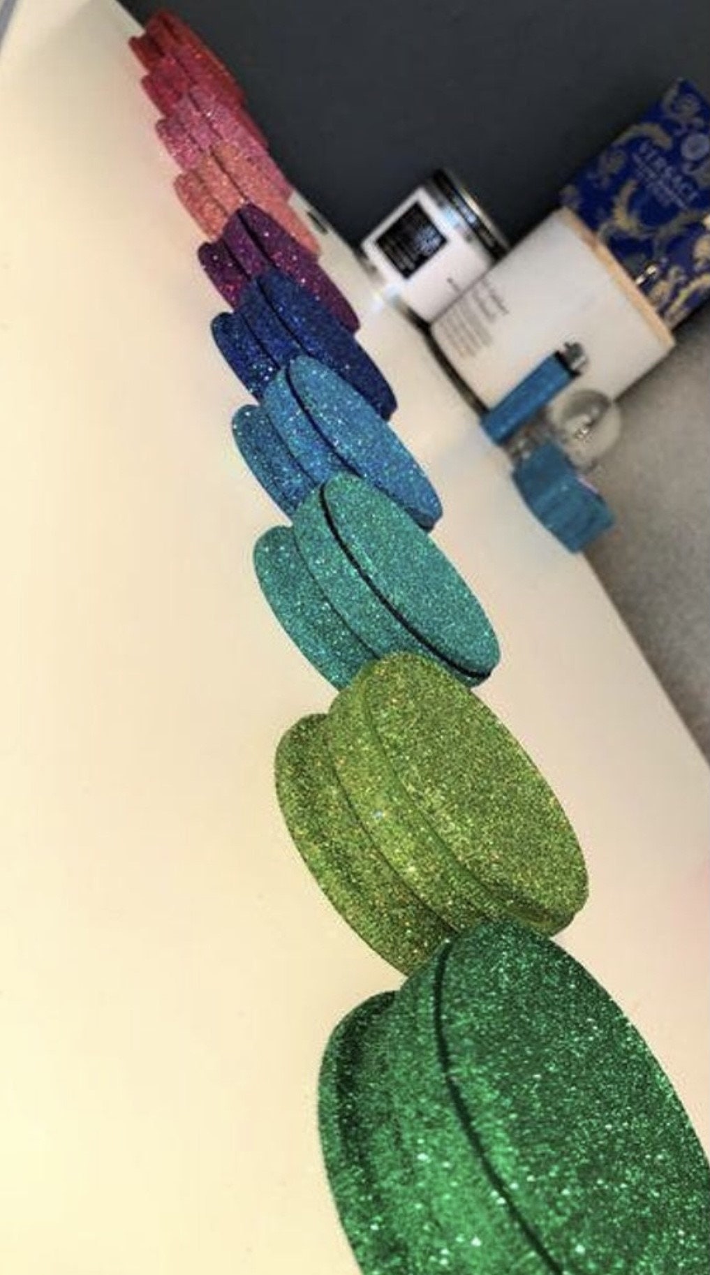 Glitter Herb Grinder Bling Shiny Festival Pink Blue Green Purple Gold Silver