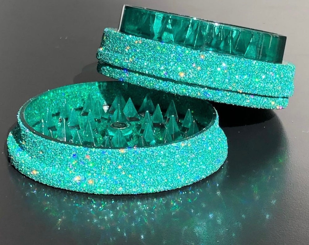 Glitter Herb Grinder Bling Shiny Festival